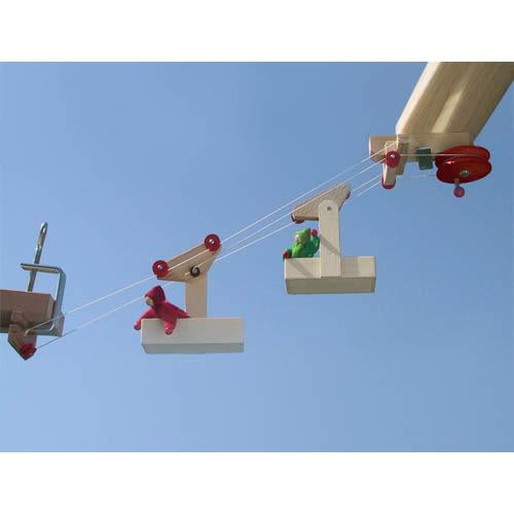 Kraul mini cable car - 2 cars and station-science & nature-Kraul-Dilly Dally Kids