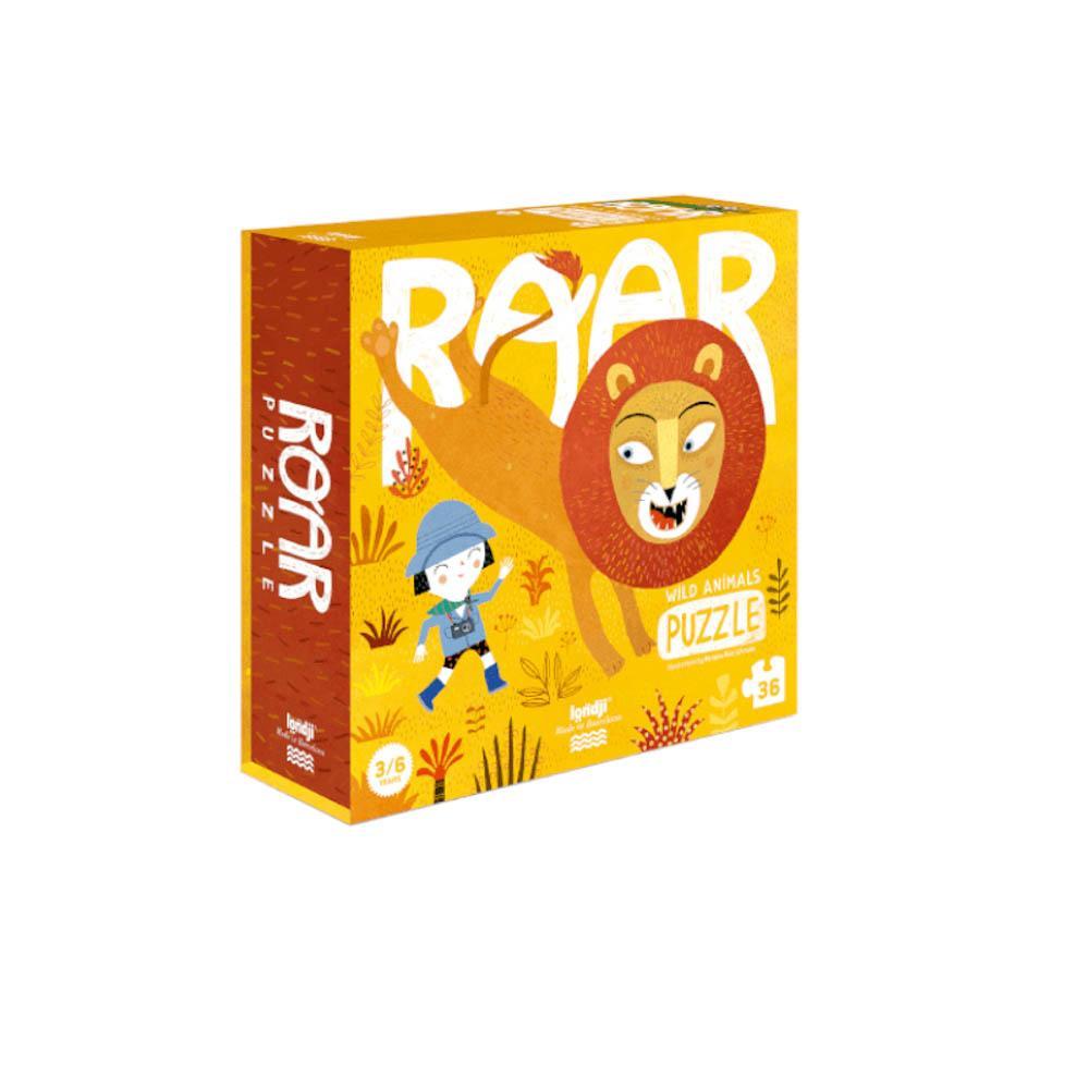 Londji lion roar 36 piece puzzle-puzzles-Fire the Imagination-Dilly Dally Kids