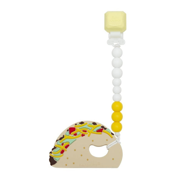 Taco deals teething ring