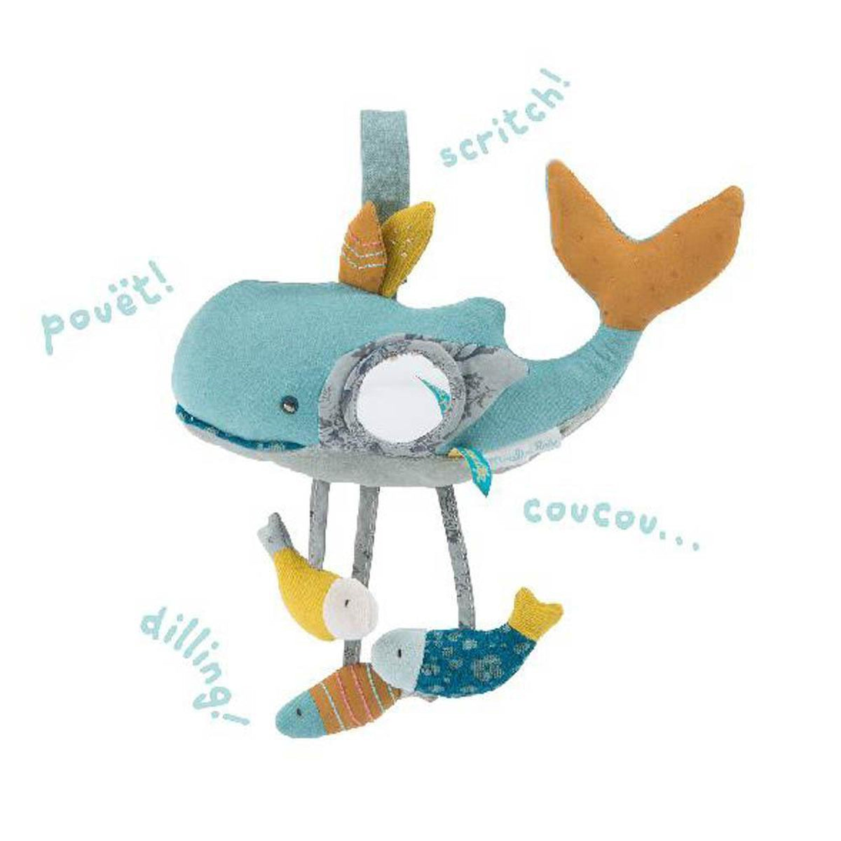 Moulin Roty Josephine whale activity toy-baby-Fire the Imagination-Dilly Dally Kids