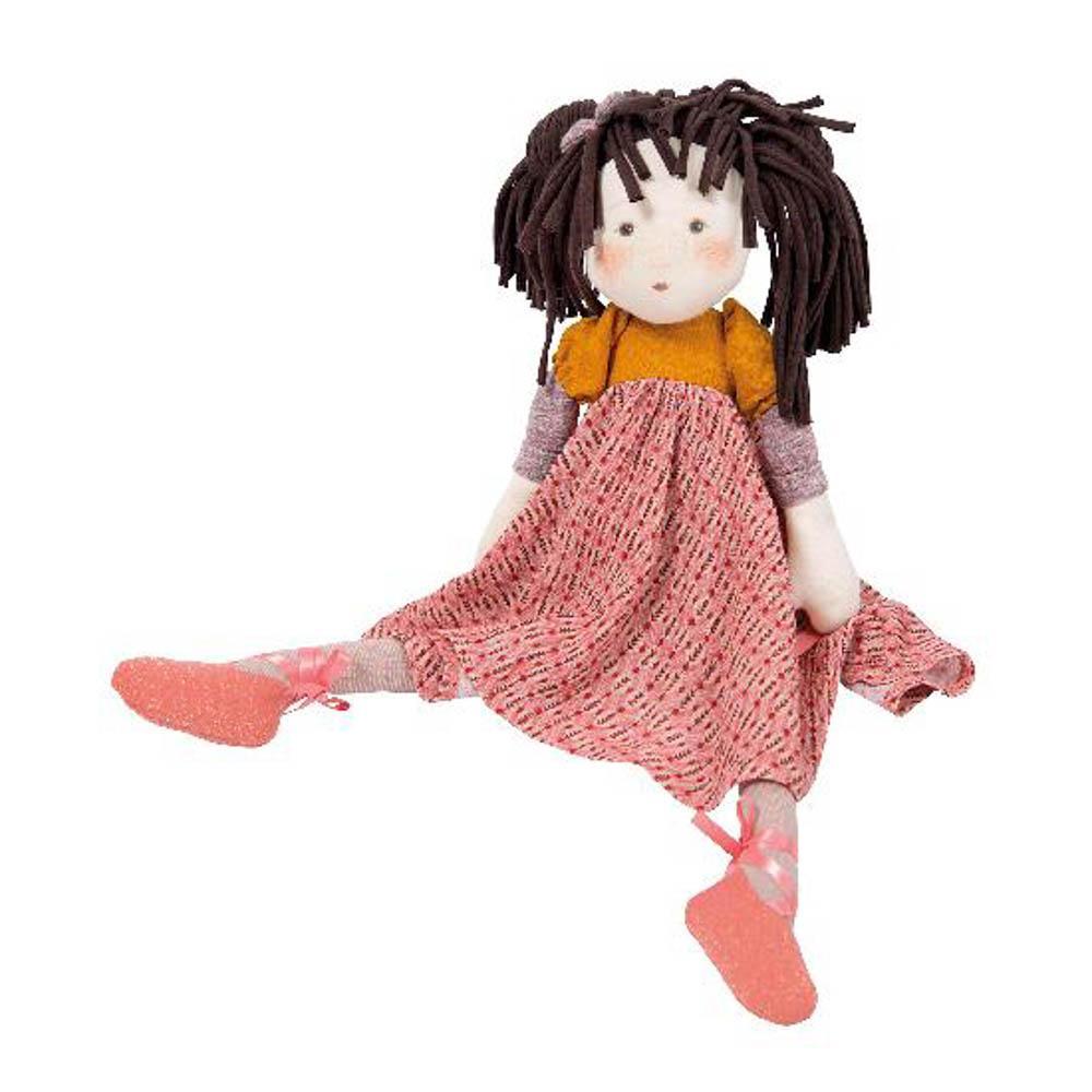 Moulin Roty les rosalies prunelle rag doll-puppets, stuffies & dolls-Fire the Imagination-Dilly Dally Kids