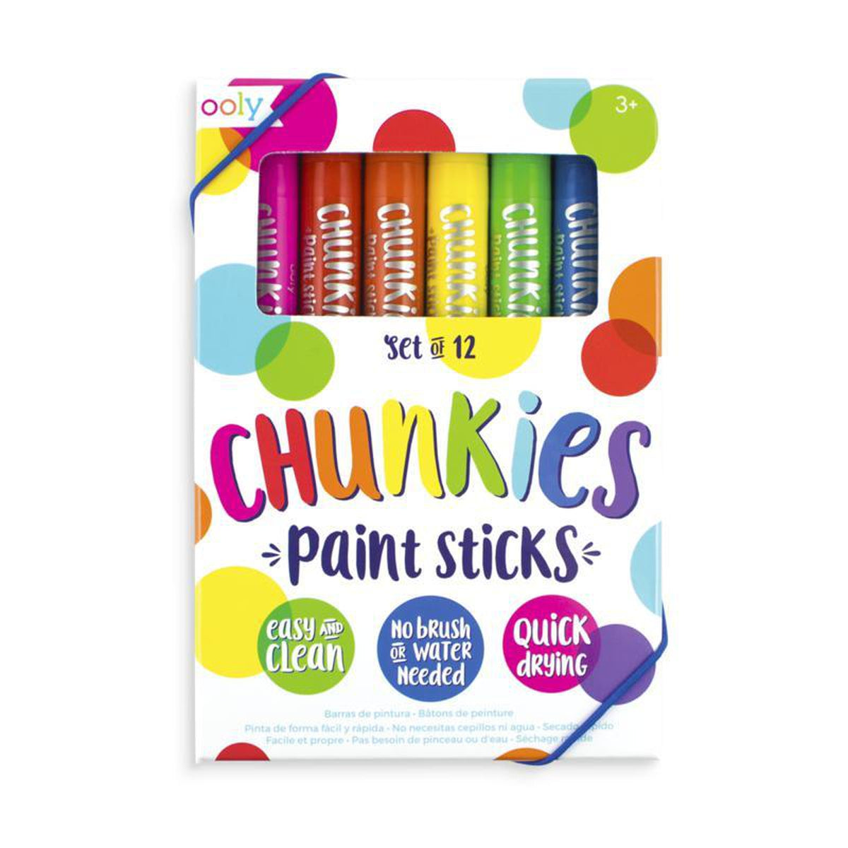 Children Ooly Chunkies Paint Sticks Toy