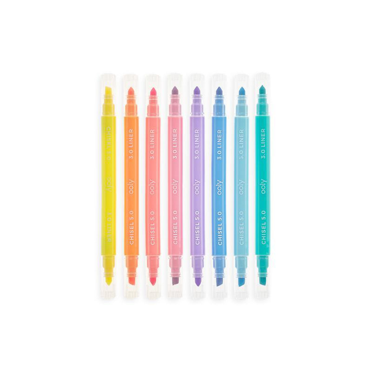 Ooly Pastel Liners Double Ended Markers