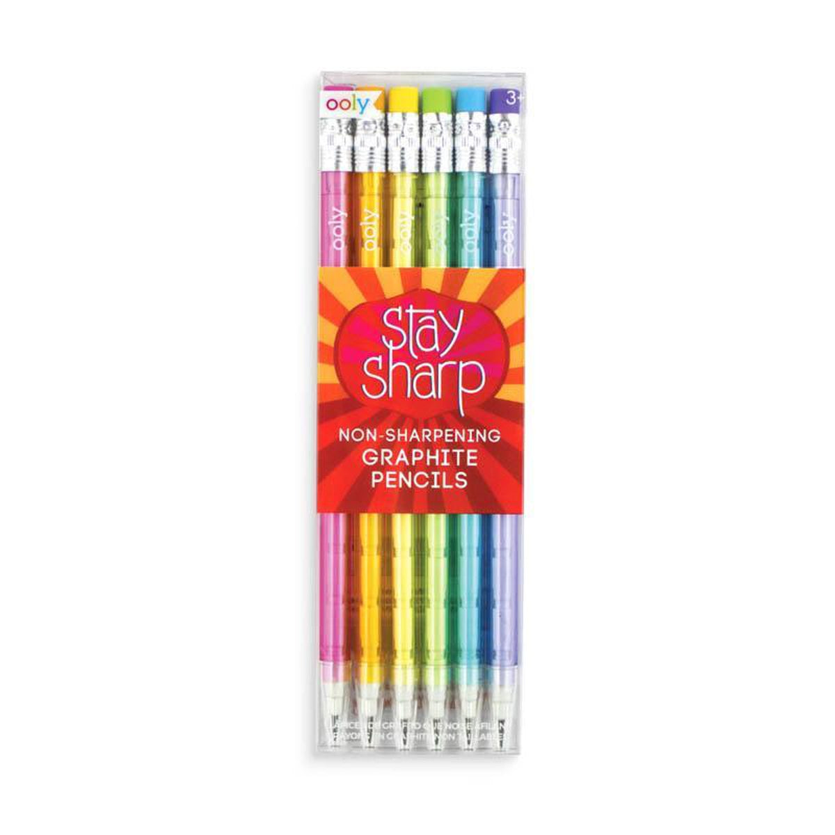 Ooly stay sharp rainbow pencil set-arts & crafts-Ooly-Dilly Dally Kids