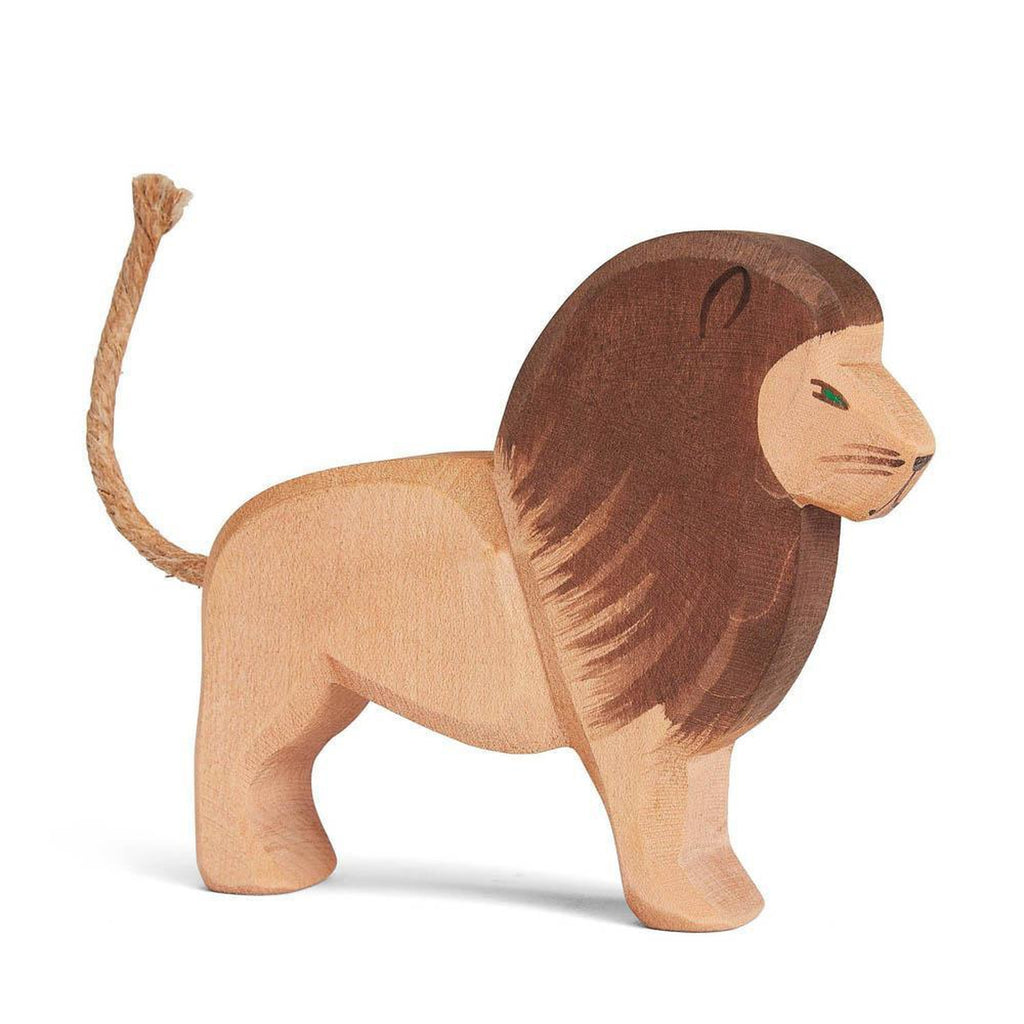 Ostheimer wooden lion-people, animals & lands-Fire the Imagination-Dilly Dally Kids