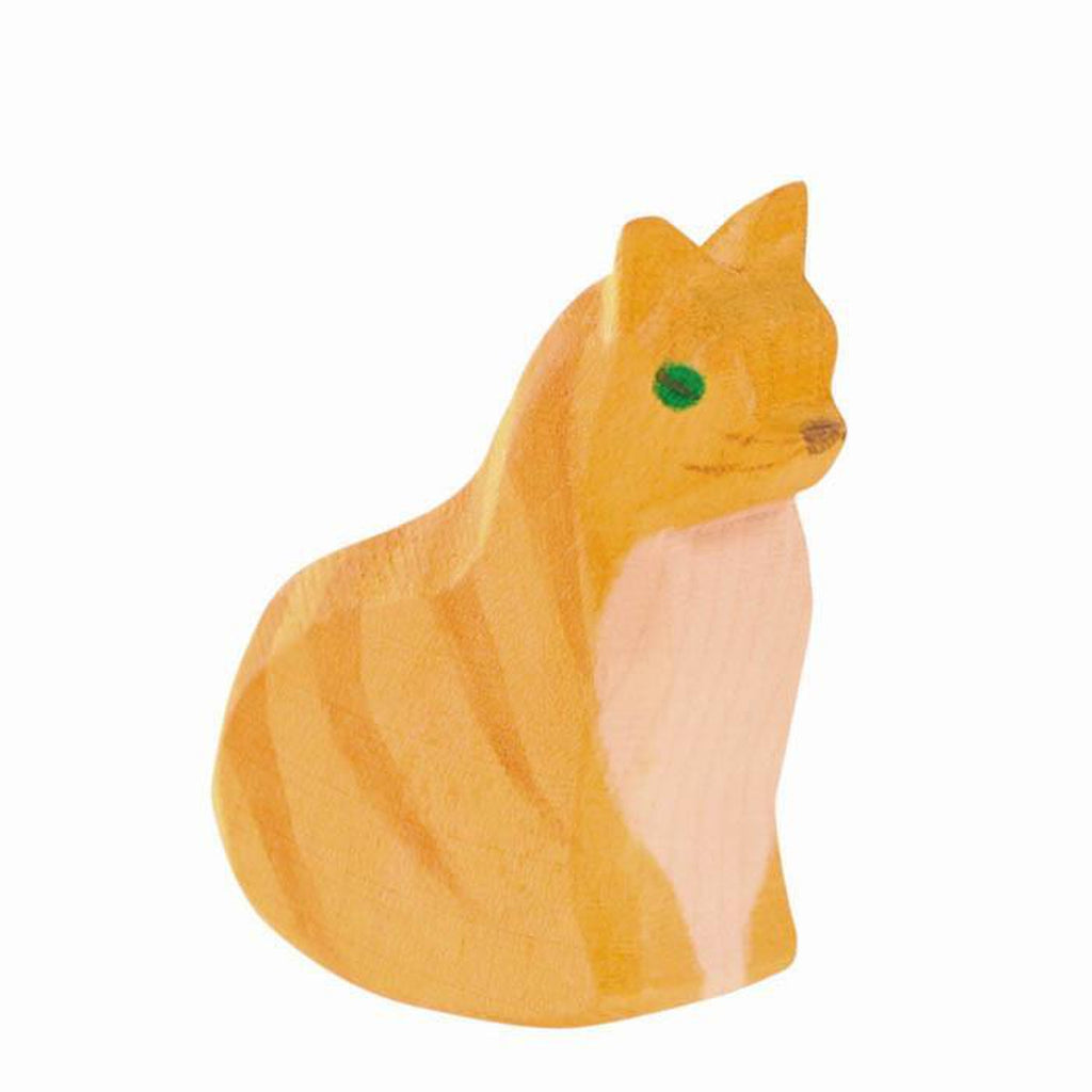 Ostheimer wooden orange cat-people, animals & lands-Fire the Imagination-Dilly Dally Kids