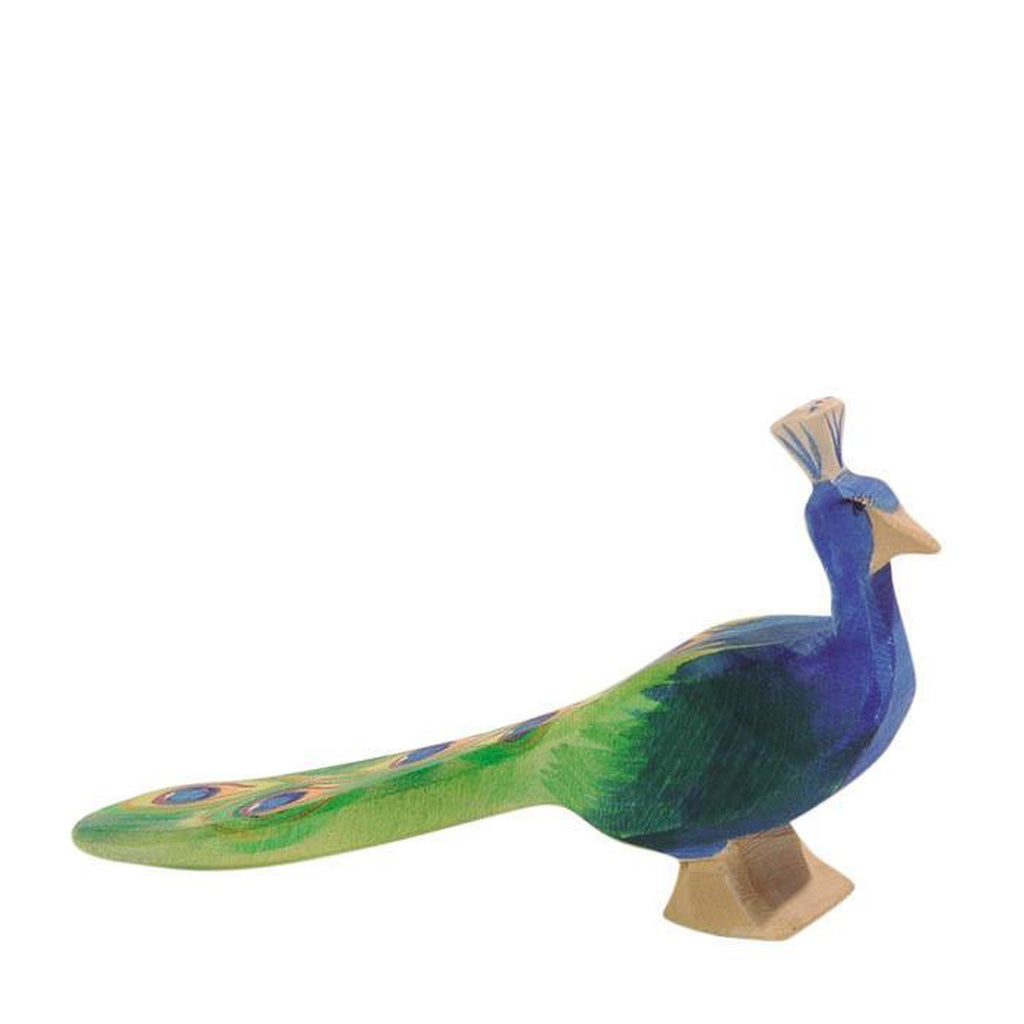 Ostheimer wooden peacock-people, animals & lands-Fire the Imagination-Dilly Dally Kids