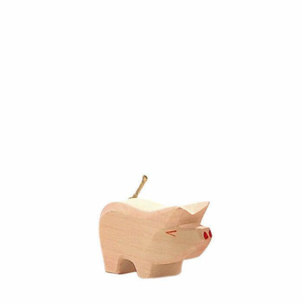 Ostheimer wooden piglet-people, animals & lands-Fire the Imagination-Dilly Dally Kids