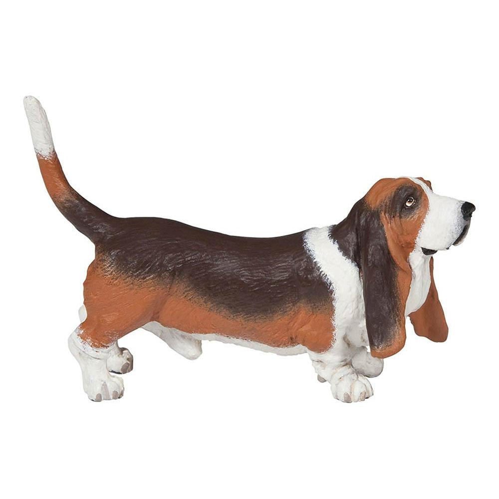 papo basset hound figure-people, animals & lands-Le Toy Van-Dilly Dally Kids