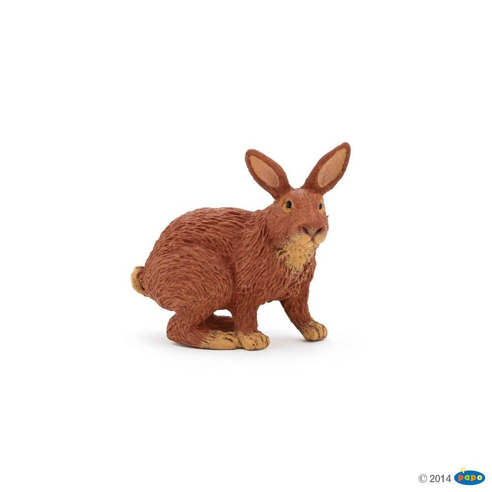 papo brown rabbit figure-people, animals & lands-Le Toy Van-Dilly Dally Kids
