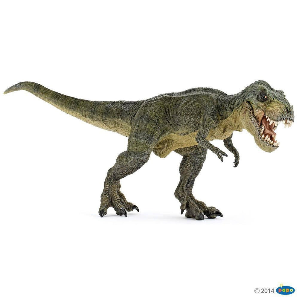 papo green running t-rex figure-people, animals & lands-Le Toy Van-Dilly Dally Kids