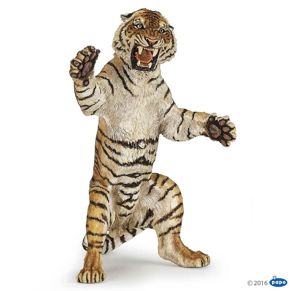 papo standing tiger figure-people, animals & lands-Le Toy Van-Dilly Dally Kids