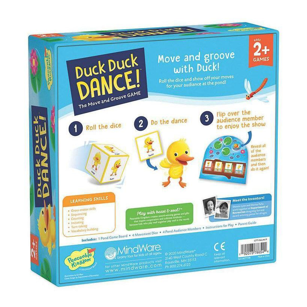 Peaceable Kingdom duck duck dance game – Dilly Dally Kids