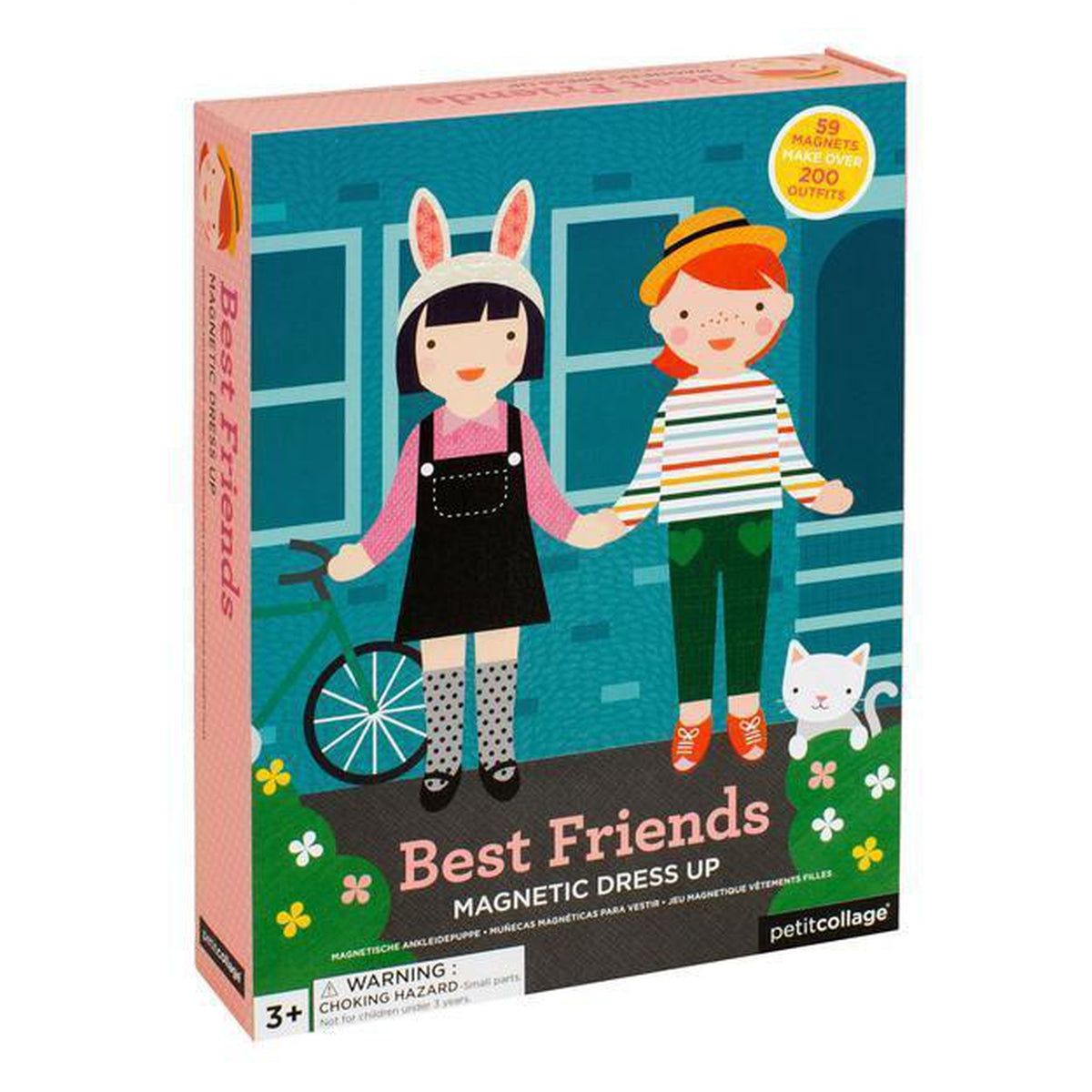 Petit Collage best friends magnetic dress up-arts & crafts-Petit Collage-Dilly Dally Kids
