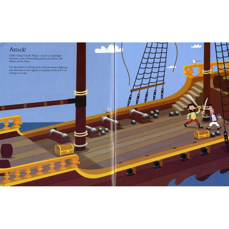 Pirate Sticker Book-activity books-Harper Collins-Dilly Dally Kids