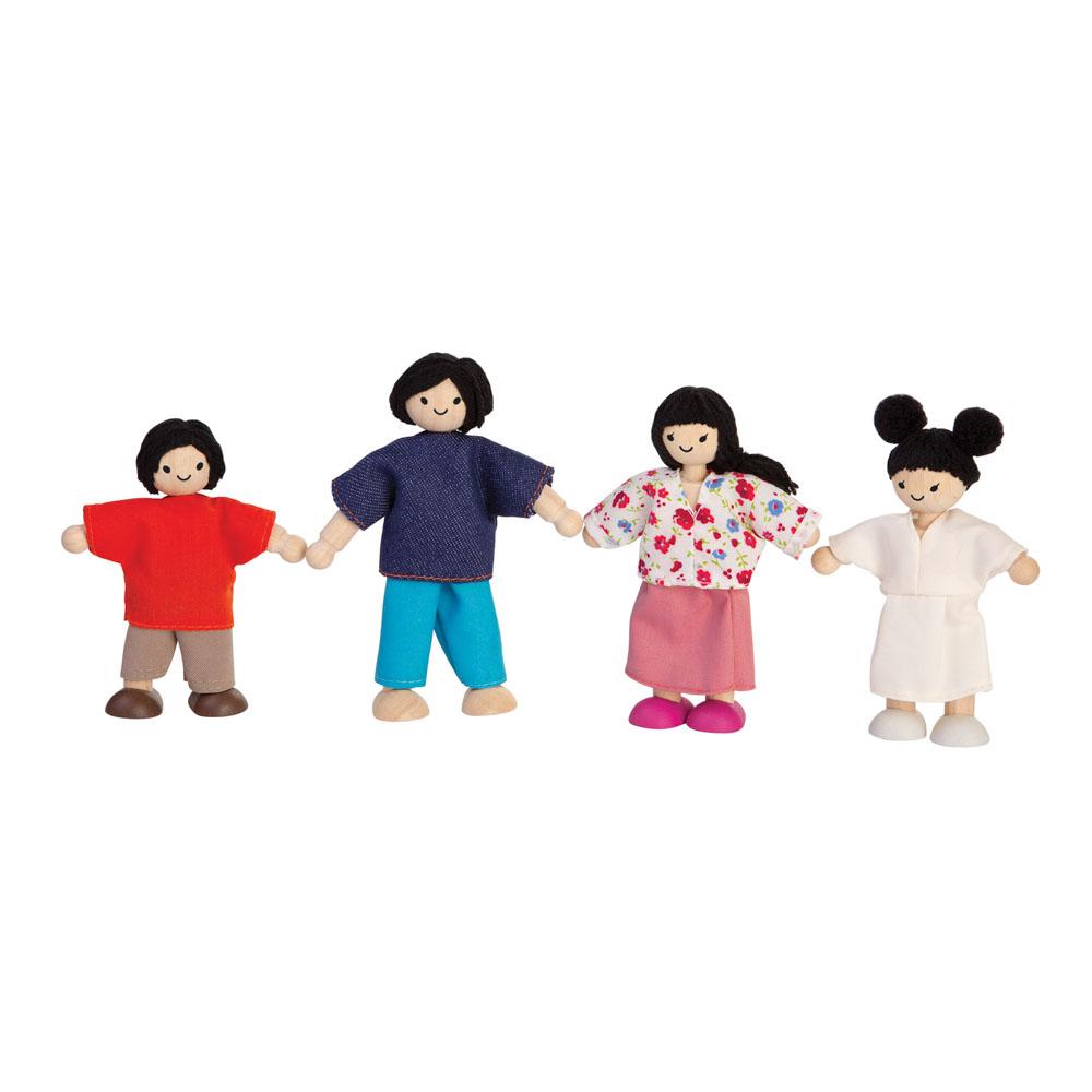 Plan Toys doll family Asian