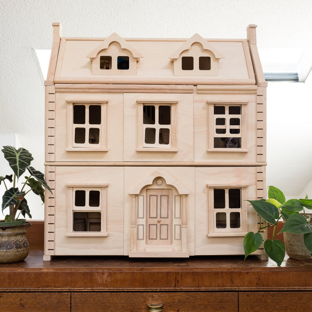 Plan Toys victorian dollhouse – Dilly Dally Kids