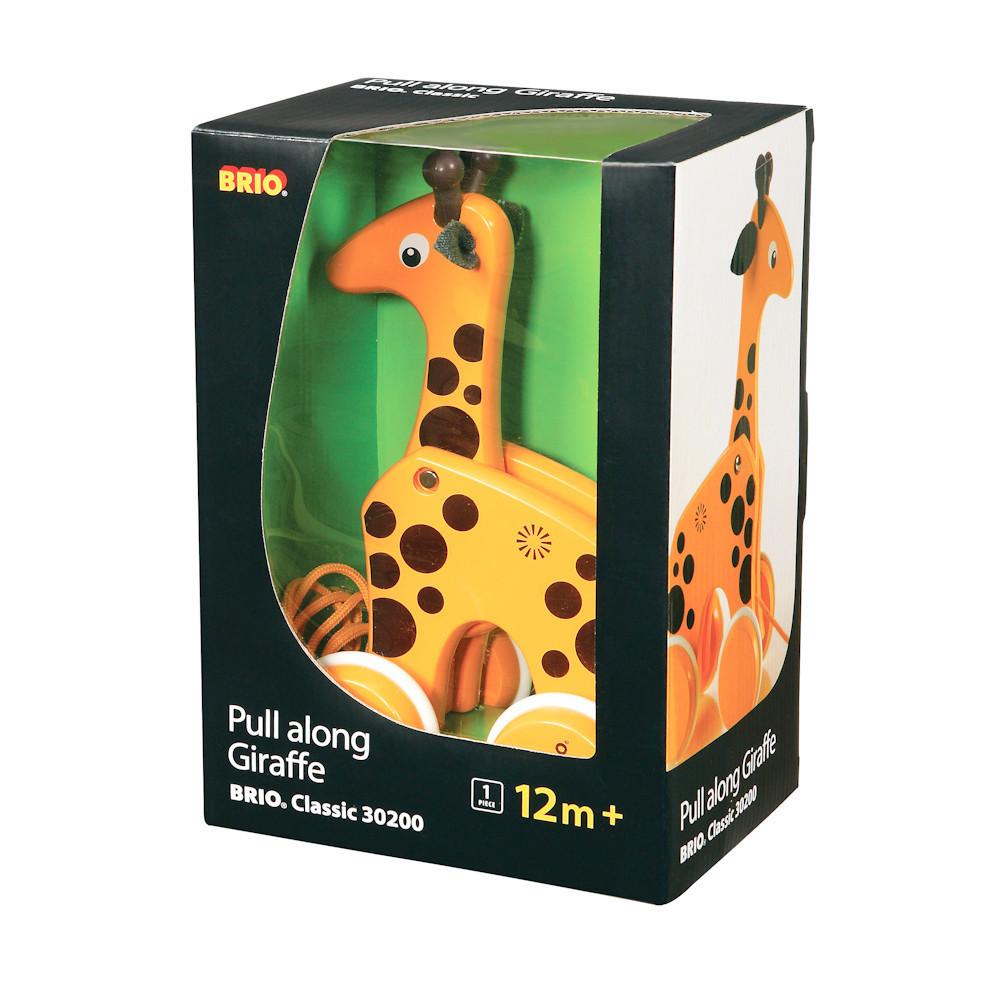 Brio pull along store giraffe