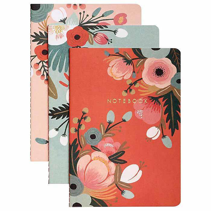 rifle paper co. botanicals notebook collection-art supplies-Raincoast-Dilly Dally Kids