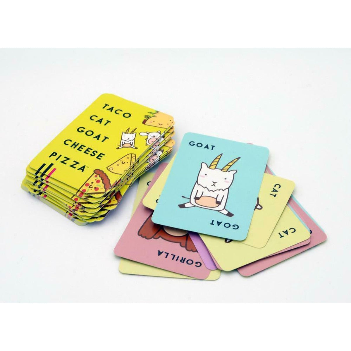 taco cat goat cheese pizza card game – Dilly Dally Kids