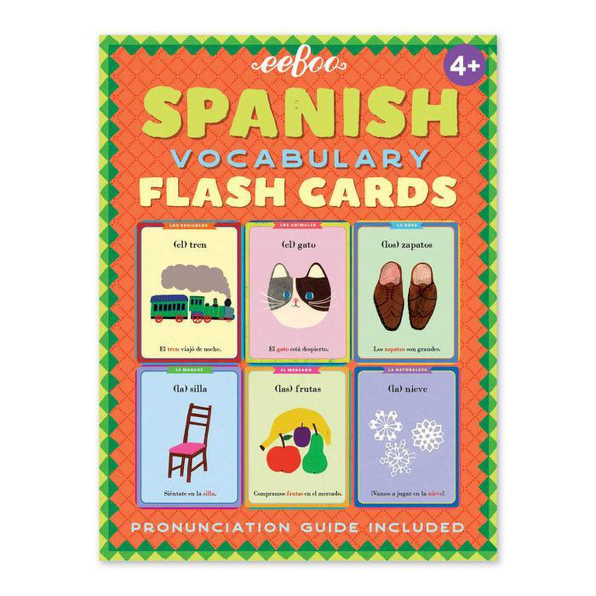 Spanish flash cards-literacy-eeBoo Toys & Gifts-Dilly Dally Kids
