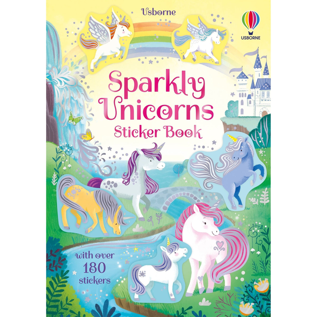 Usborne sparkly unicorns sticker book – Dilly Dally Kids