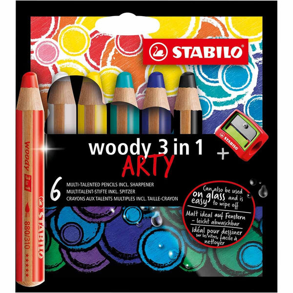 Stabilo Woody 3 in 1 Crayon Pencils – Dilly Dally Kids