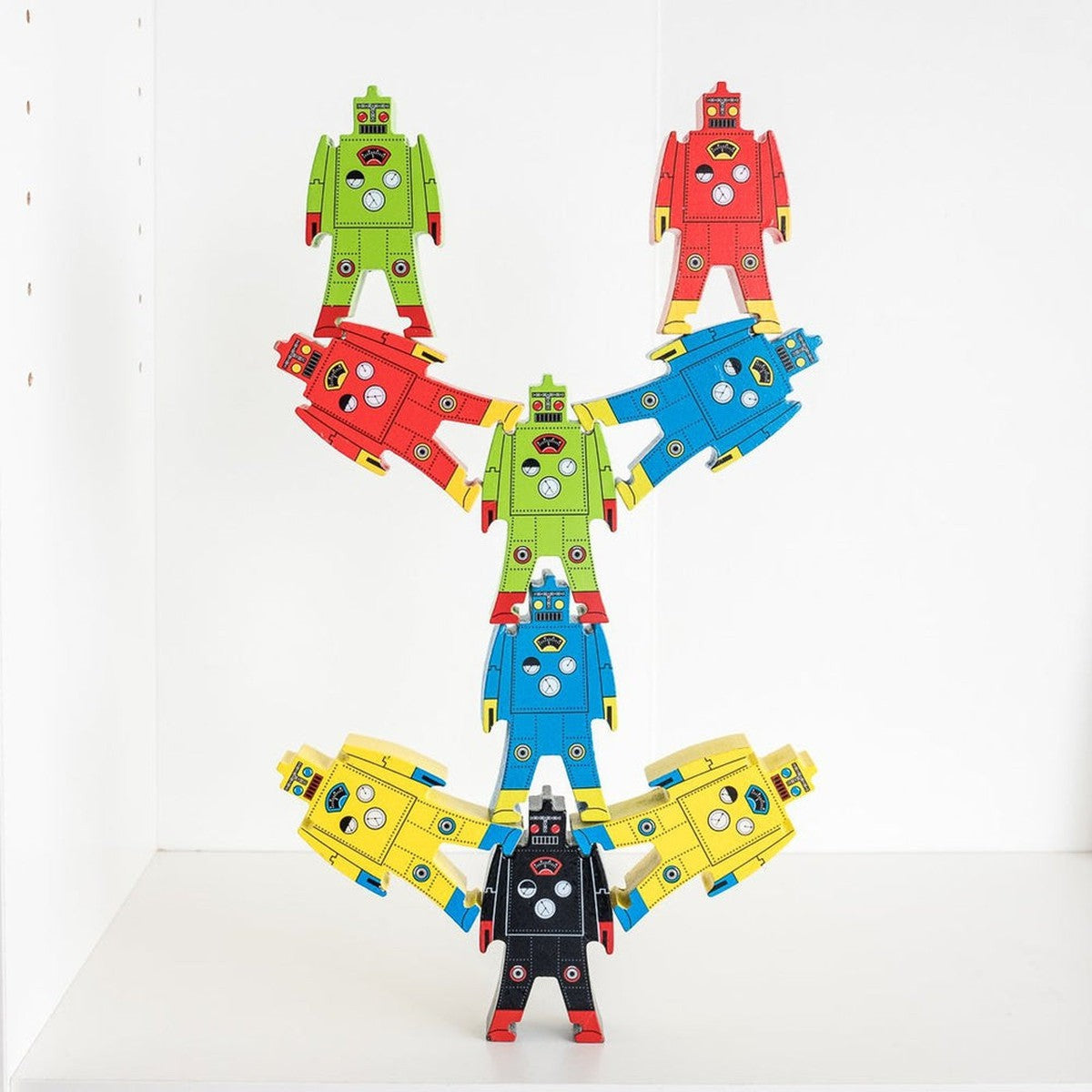 Stackable Robots stacking robots – Dilly Dally Kids