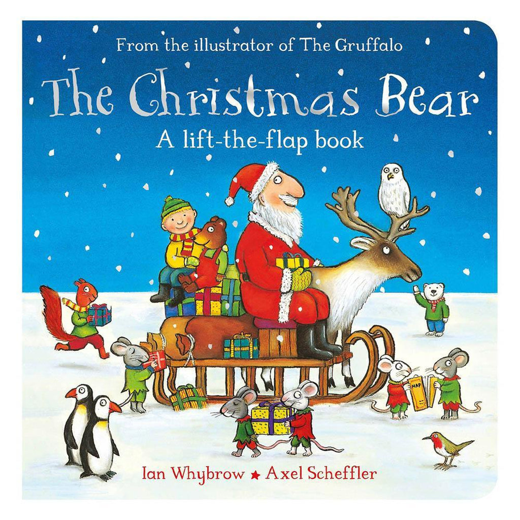 The Christmas Bear: A Lift the Flap book-books-Raincoast-Dilly Dally Kids