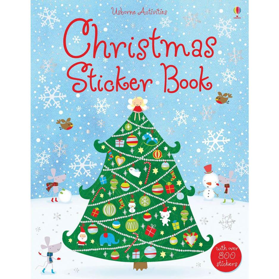 Usborne Christmas Sticker Book-Christmas & Holidays-Harper Collins-Dilly Dally Kids