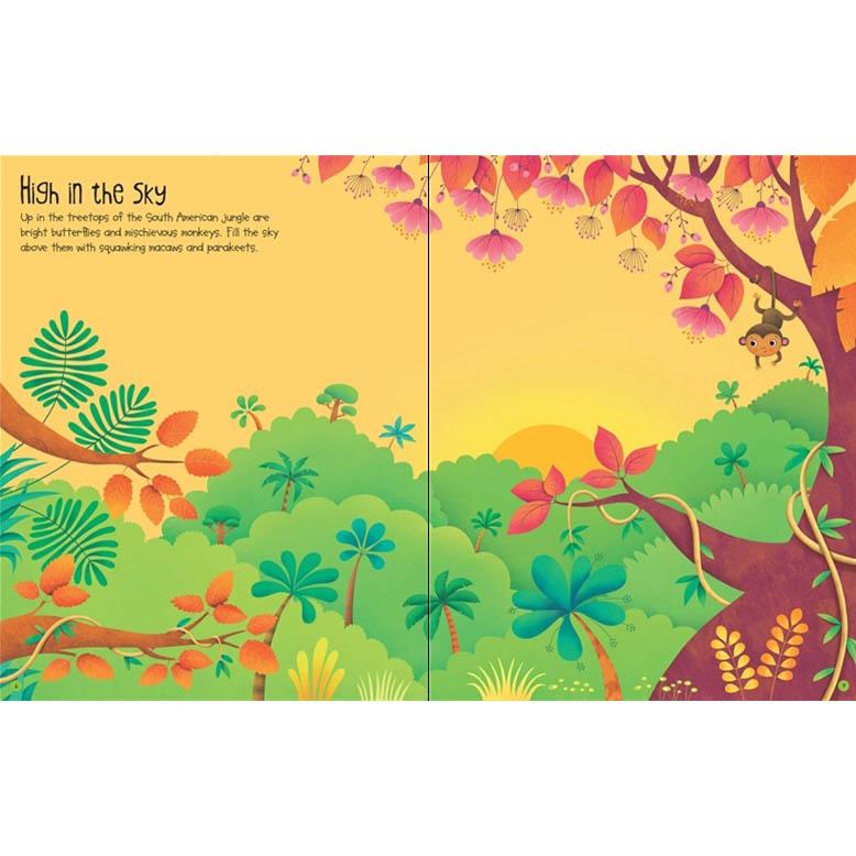 Usborne first sticker book jungle – Dilly Dally Kids