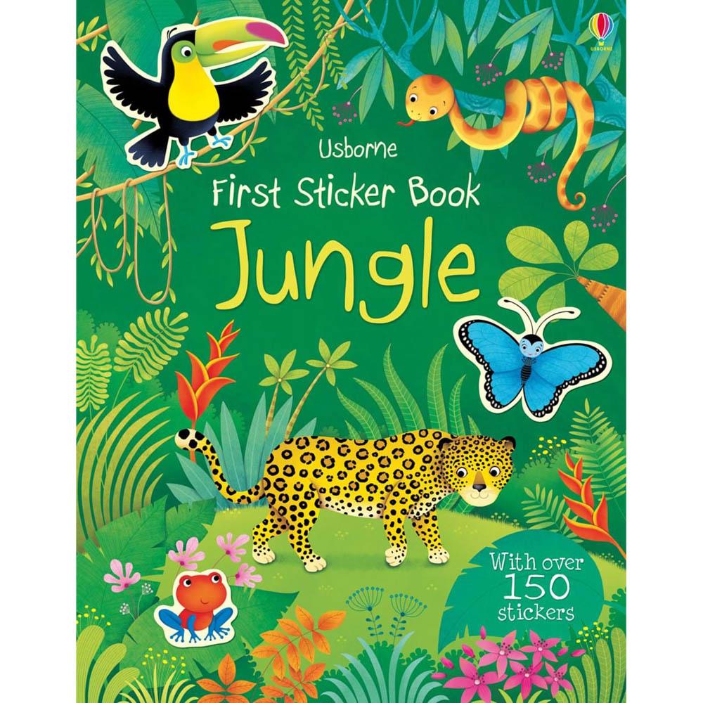 Usborne first sticker book jungle – Dilly Dally Kids