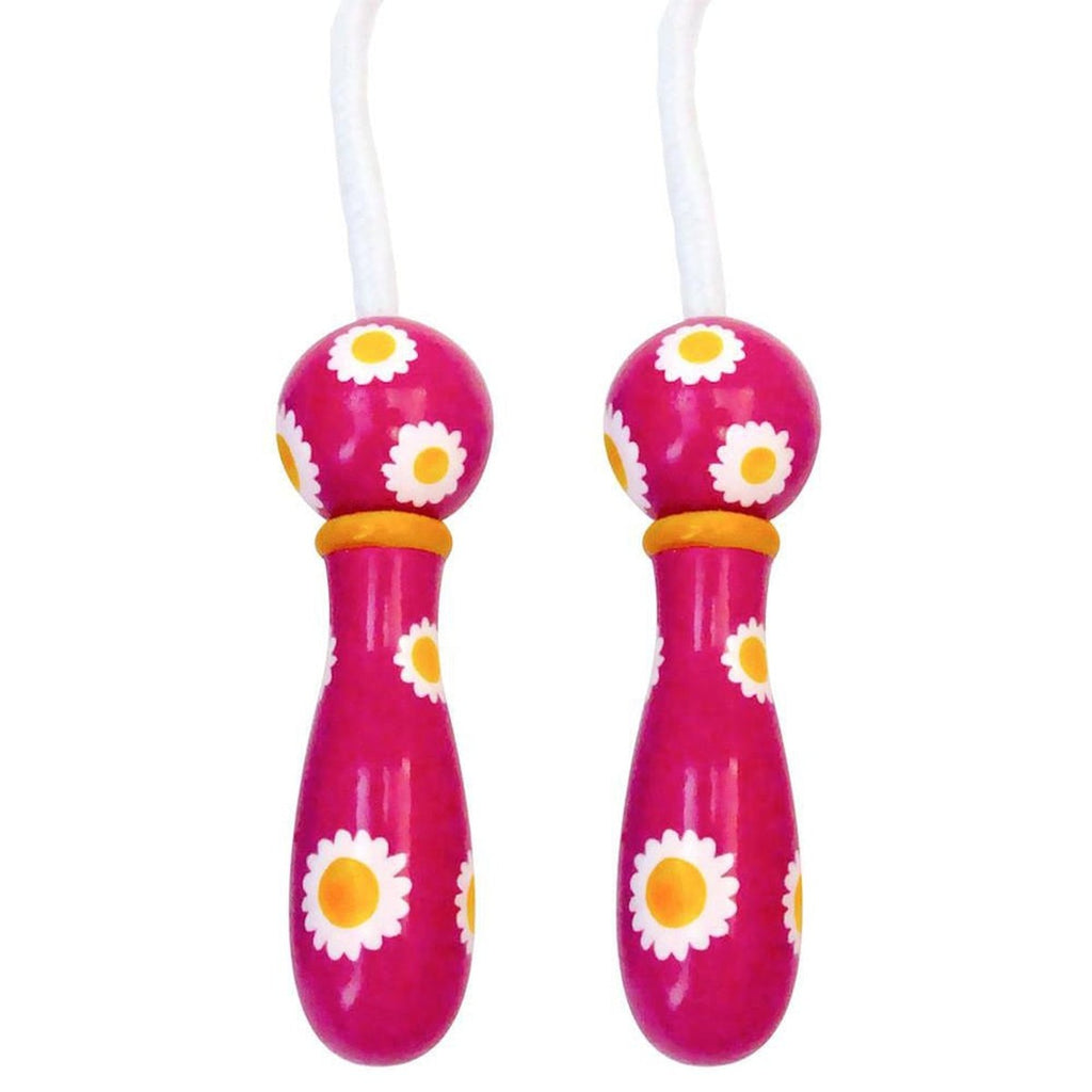 wooden flowers skipping rope-outdoor-House of Marbles-Dilly Dally Kids