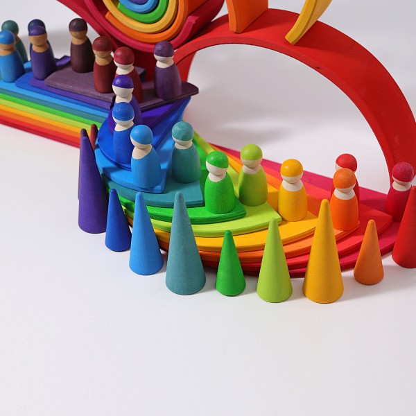 Grimms 12 piece rainbow on sale